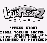 Little Master 2 - Raikou no Kishi (Japan)